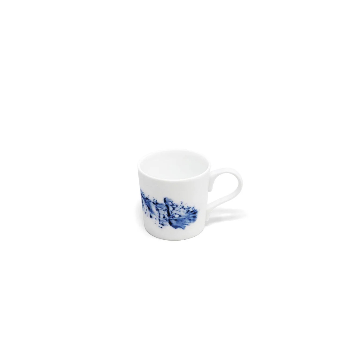 Jaune de Chrome, Blue impression, Coffee cup