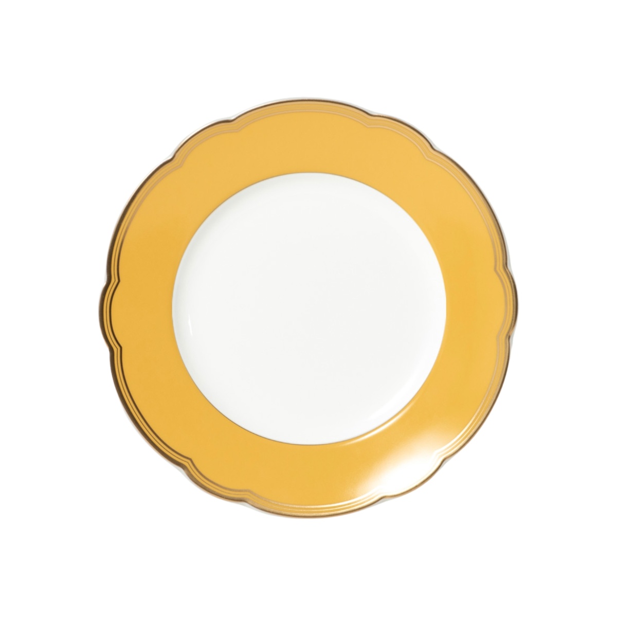 Bernardaud, Pompadour, Salad plate, yellow