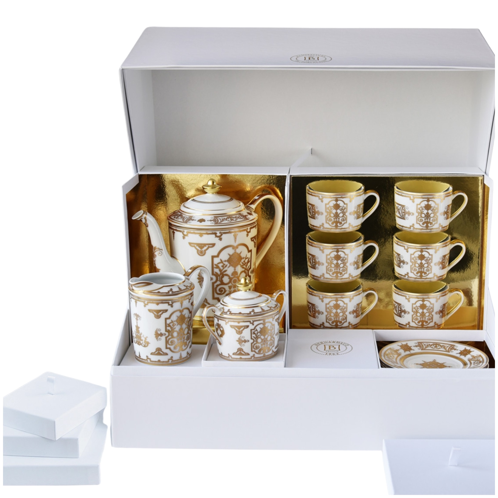 Bernardaud, AUX ROIS - OR, Tea set