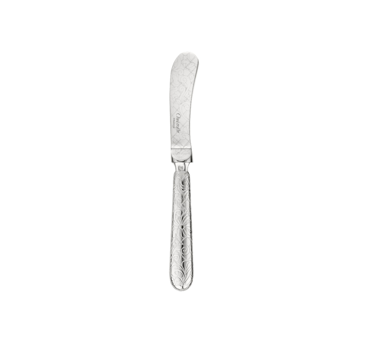 Christofle, Jardin d'Eden, silver plated, Butter spreader