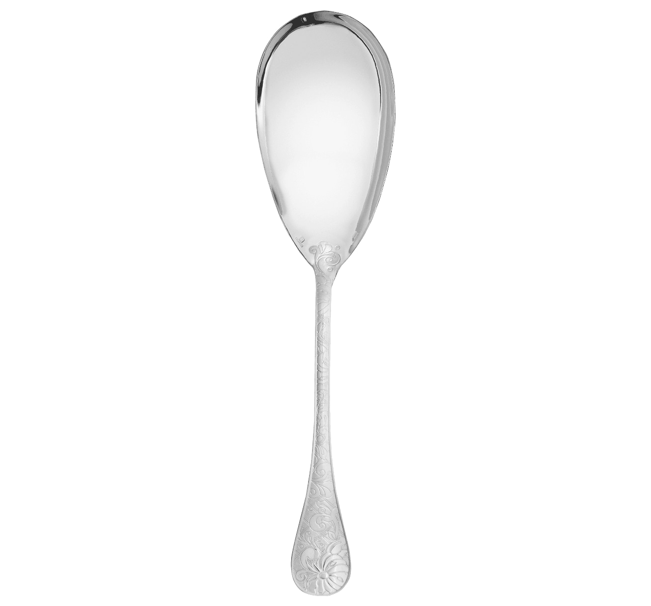 Christofle, Jardin d'Eden, silver plated, Rice and potato spoon