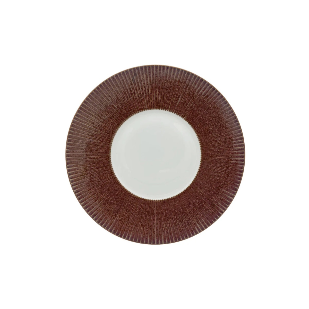 Jaune de Chrome, Red Granite, Dessert plate