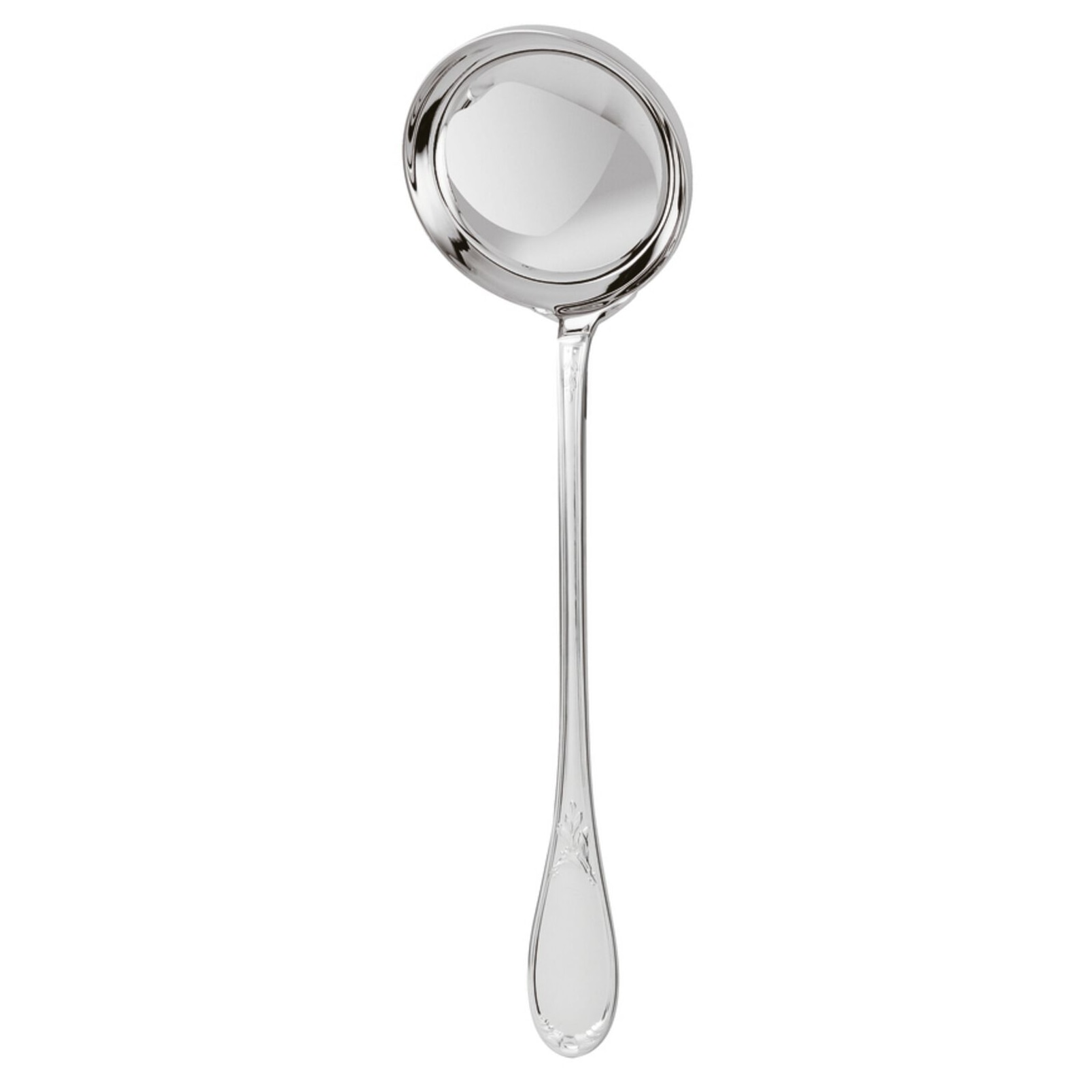 Ercuis, Lauriers cutlery, silver plated, Soup ladle