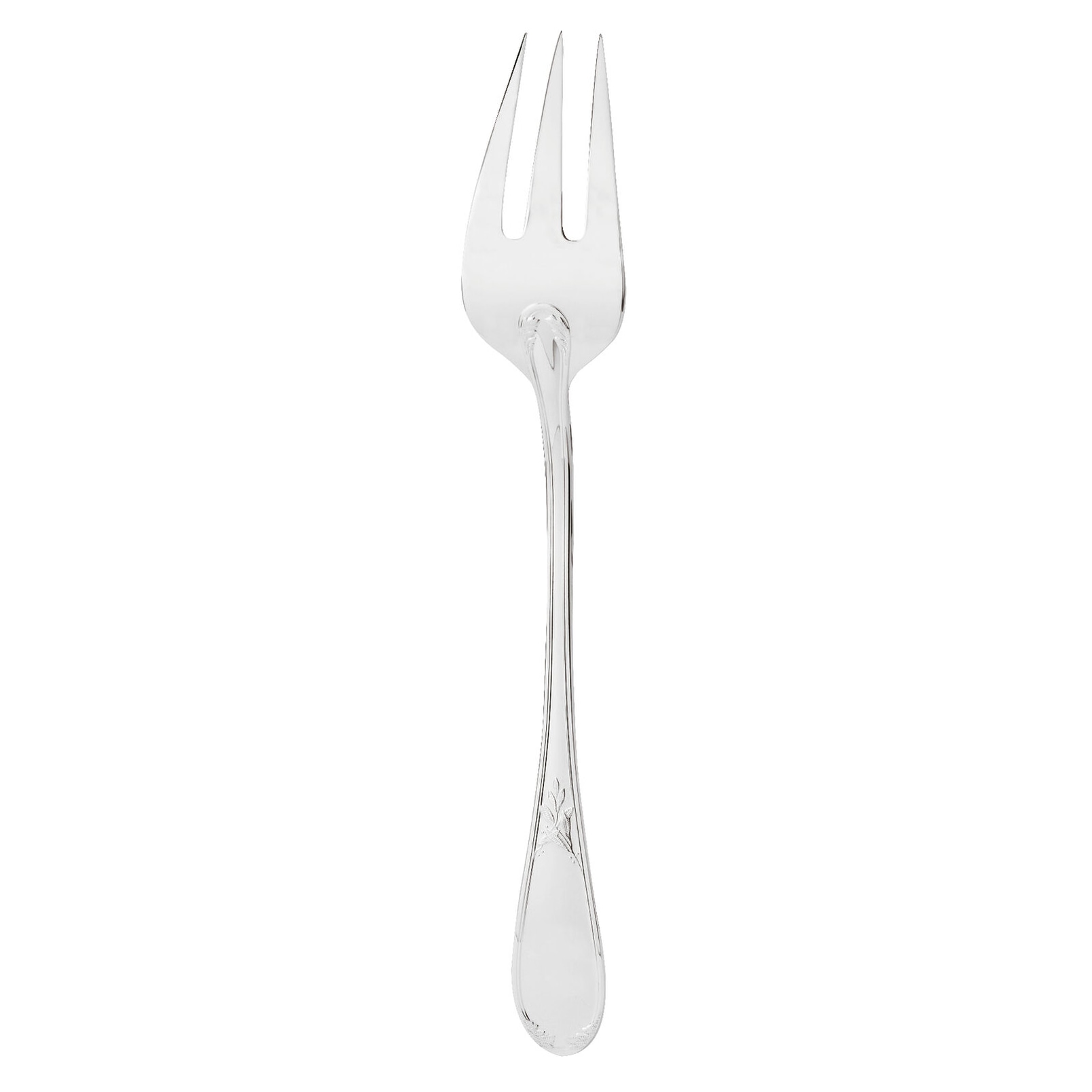 Ercuis, Lauriers cutlery, silver plated, Serving fork
