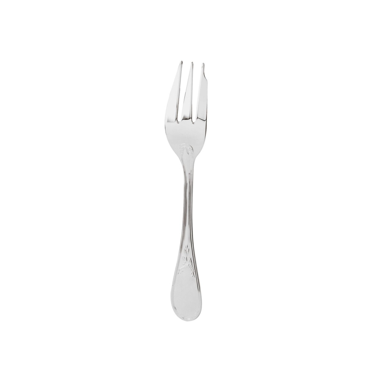 Ercuis, Lauriers cutlery, silver plated, Pastry fork