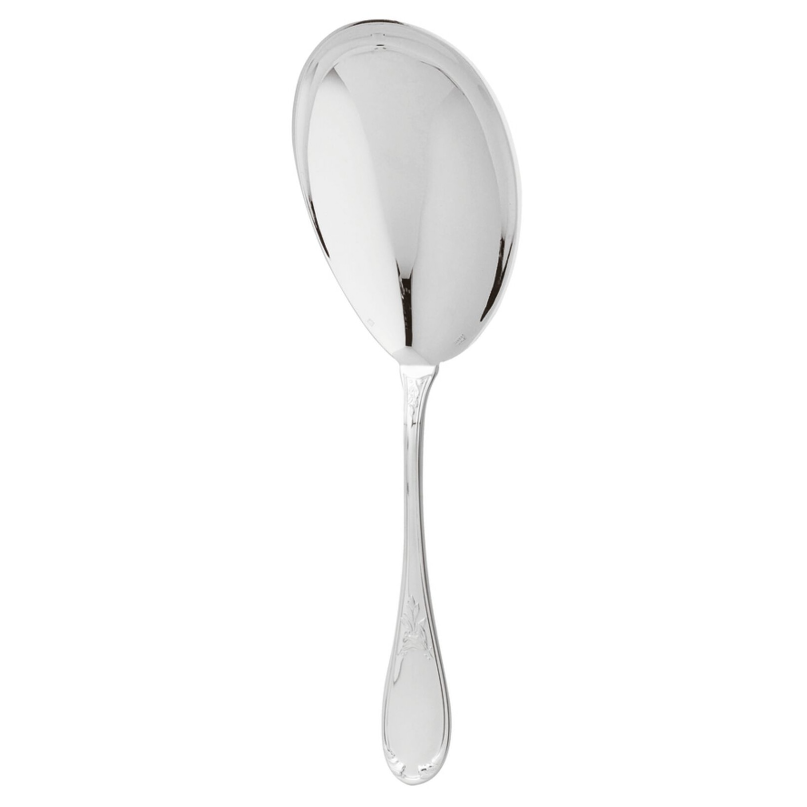 Ercuis, Lauriers cutlery, silver plated, Rice or fried potatoes ladle