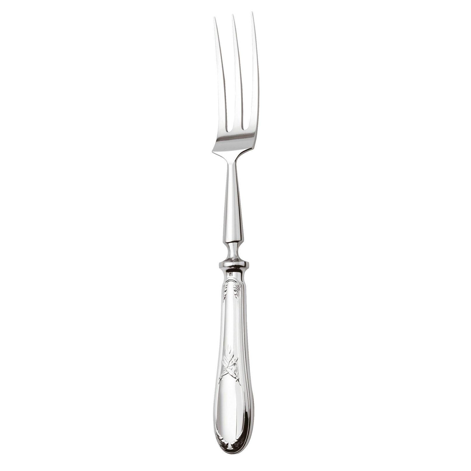 Ercuis, Lauriers cutlery, silver plated, Carving fork