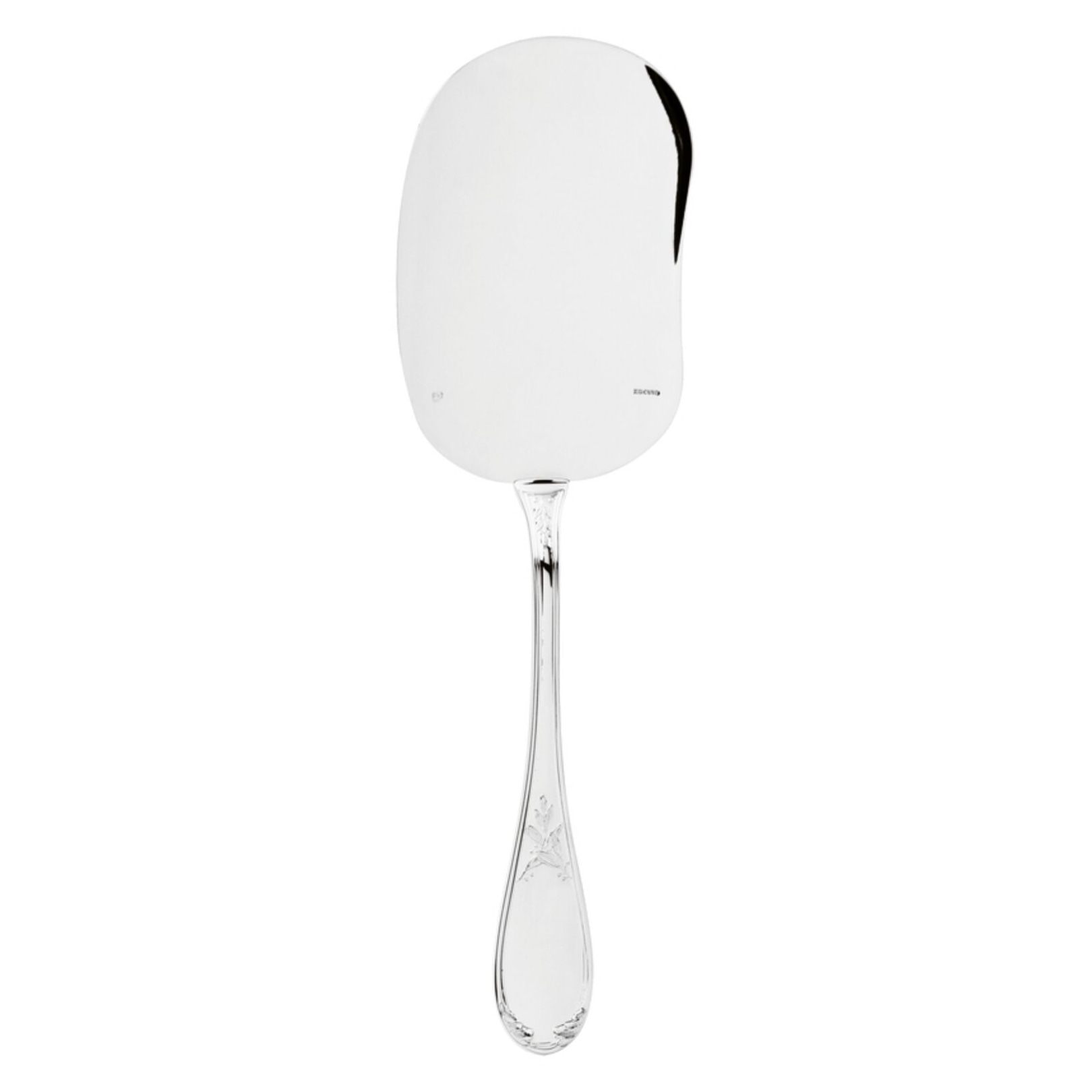 Ercuis, Lauriers cutlery, silver plated, Ice cream serving ladle
