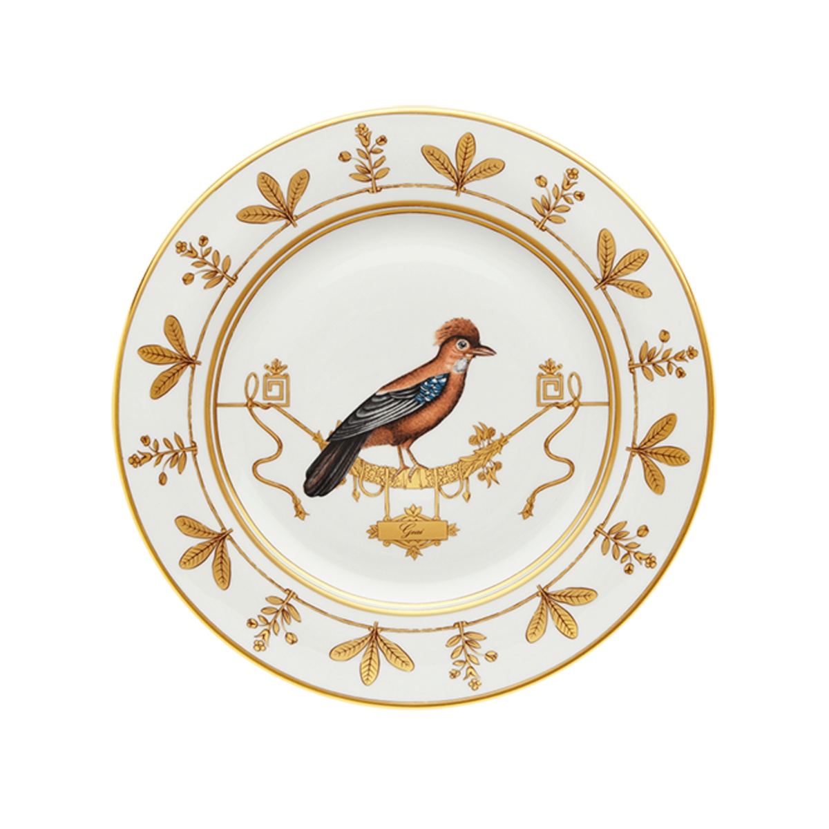 Ginori 1735, Voliere, Presentation plate