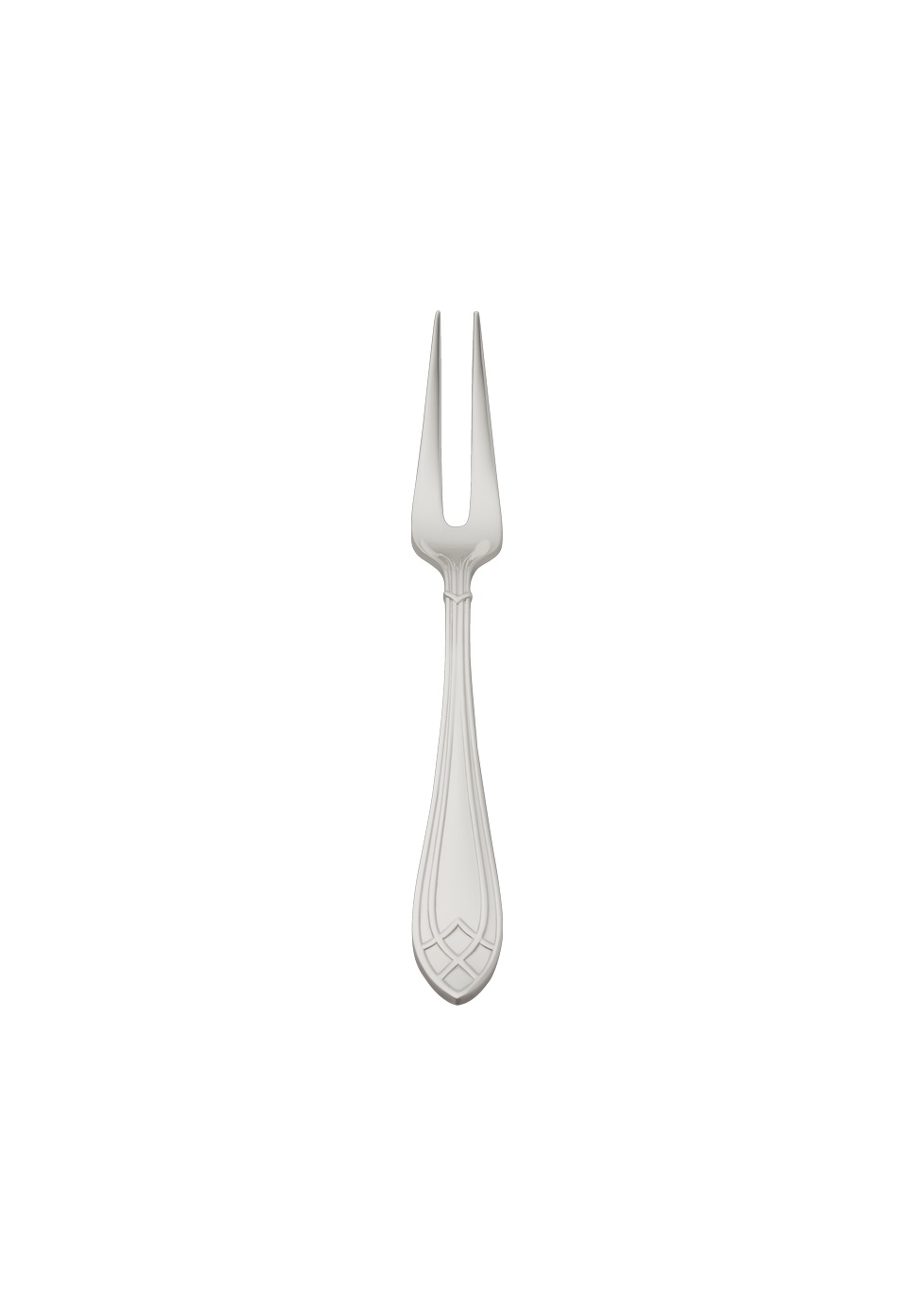 Robbe & Berking, Arcade cutlery, silver plated, Meat fork, large