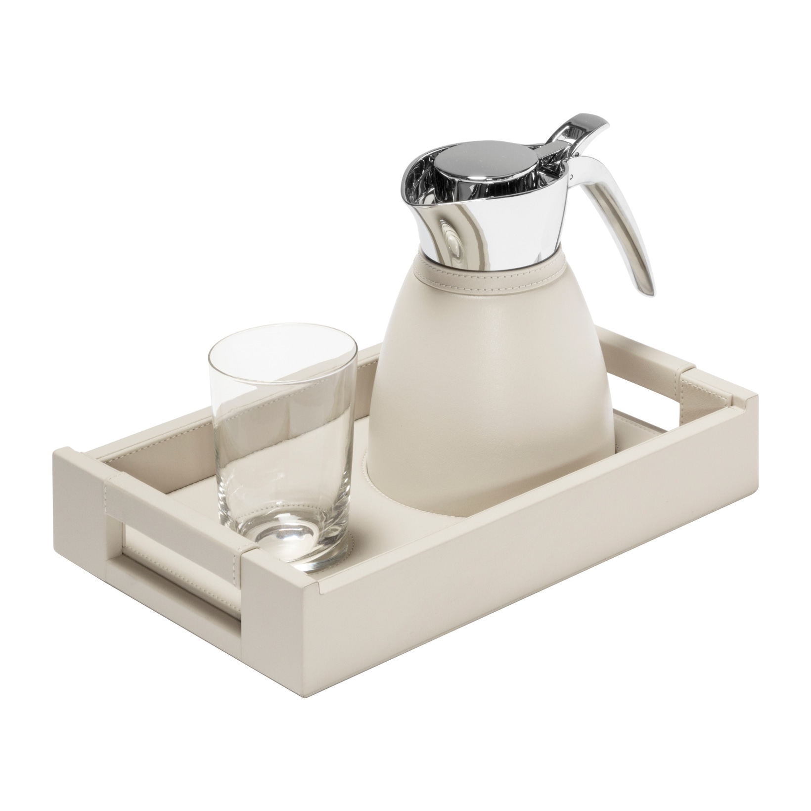 Pigment France, Beaubourg nesting tray set, Tray set for vincennes carafe & one glass, small