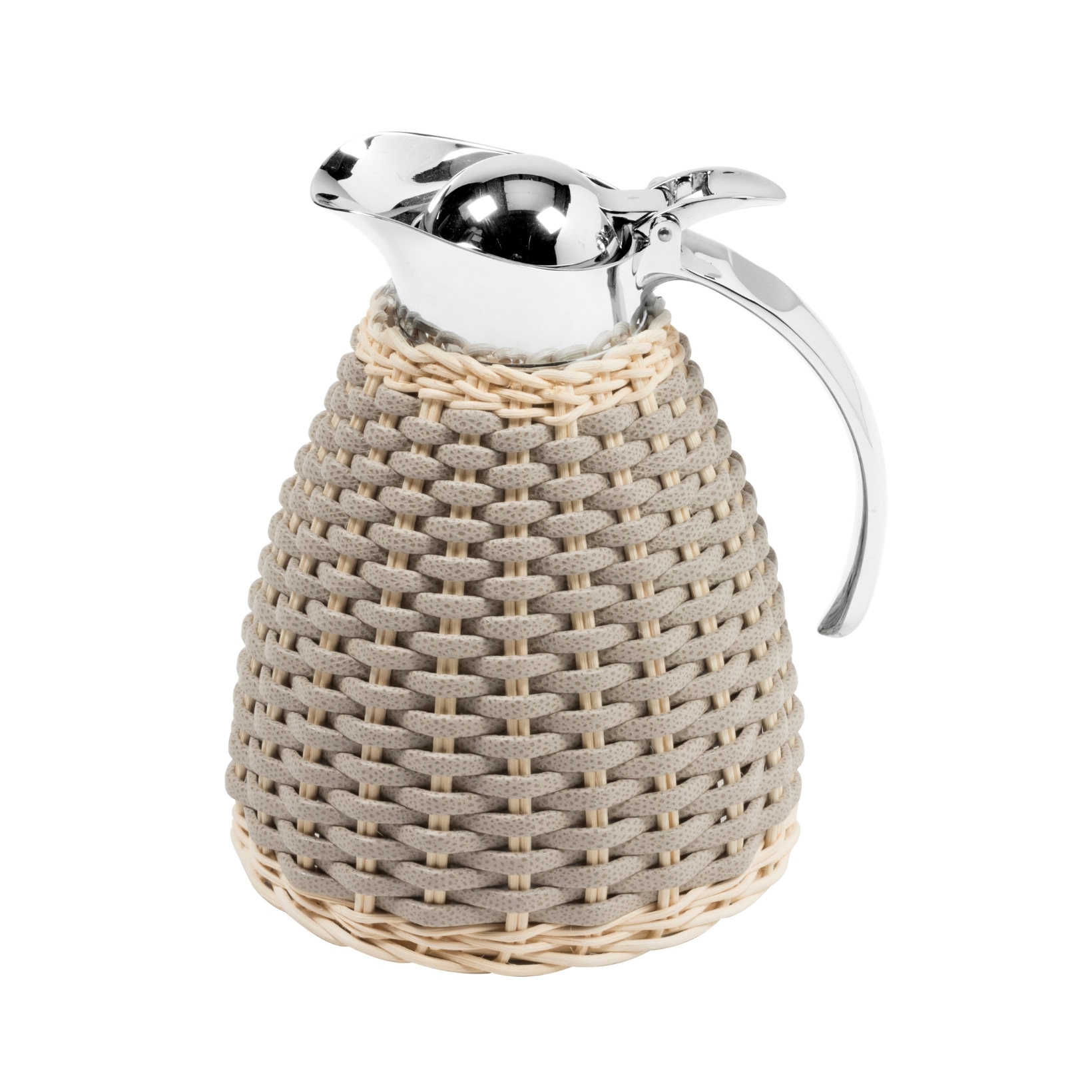 Pigment France, Leather & rattan carafes, Monceau carafe 1 l
