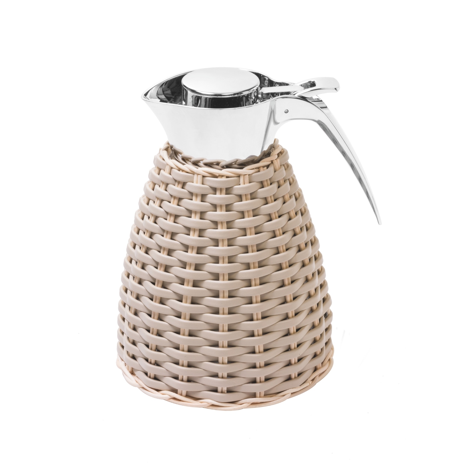 Pigment France, Leather & rattan carafes, Vincennes carafe 1 l