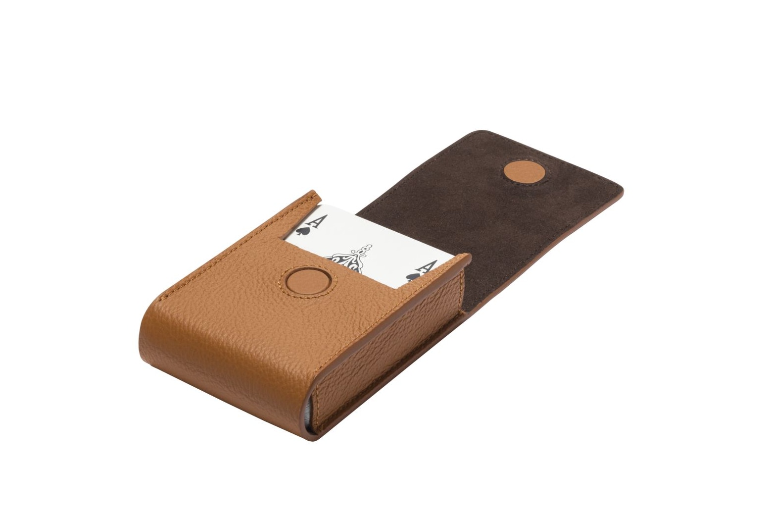 Poltrona Frau, Games collection, Playing card leather pochette