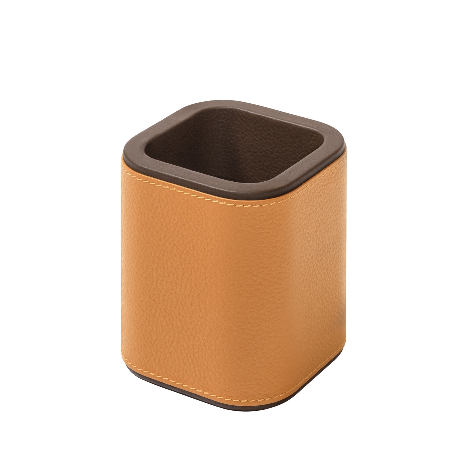 Poltrona Frau, Desk sets, Pen holder, orange