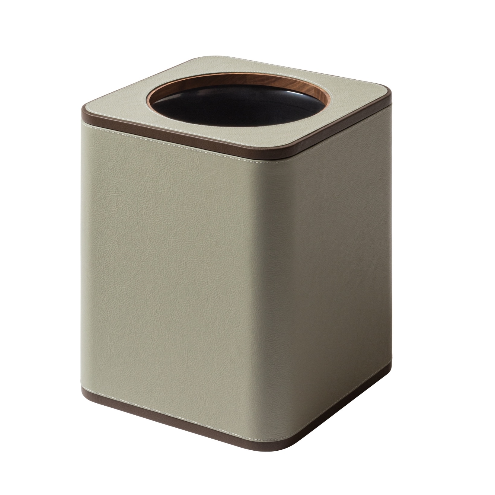 Poltrona Frau, Desk sets, Wastepaper bin, dusty green