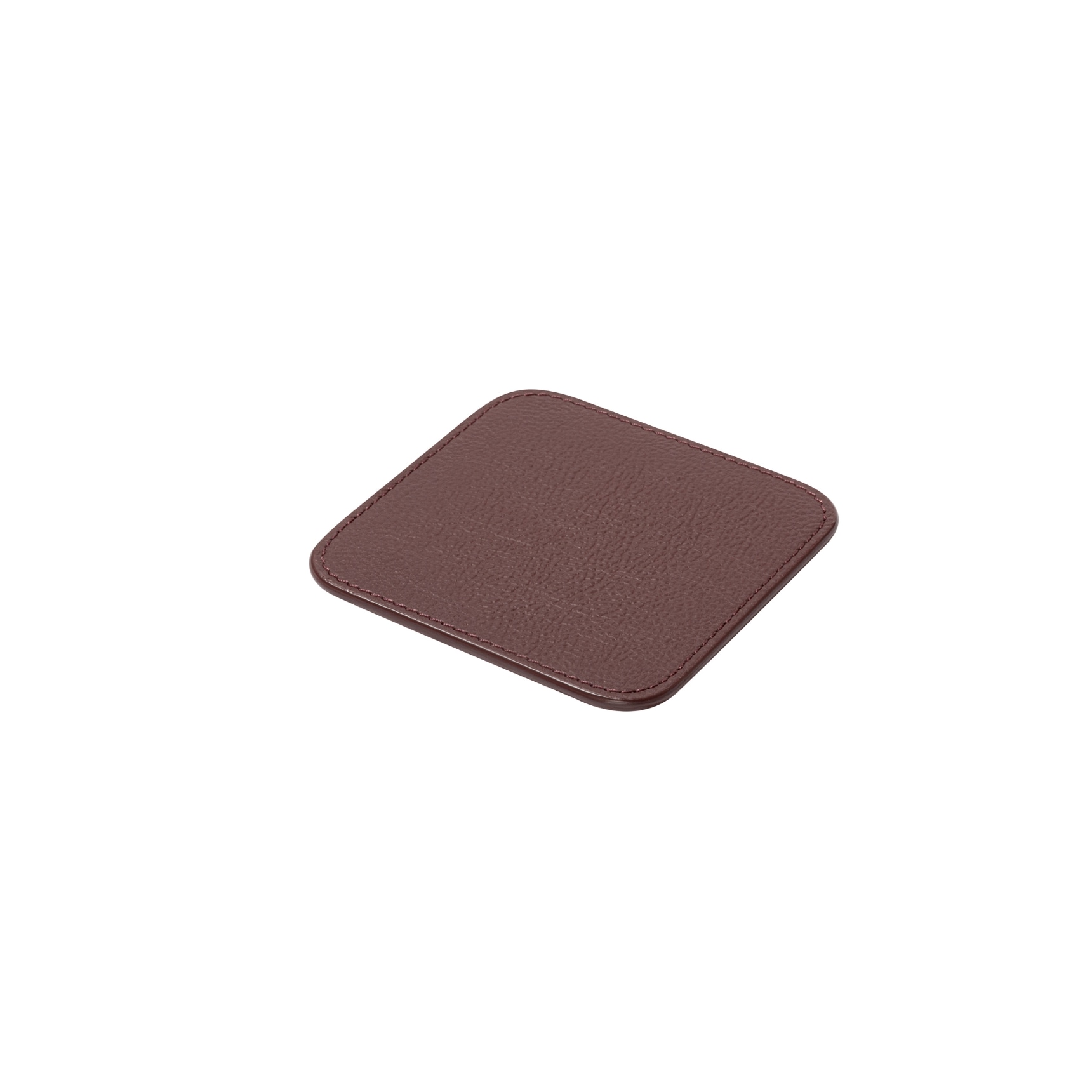Poltrona Frau, Table accessories, Coasters set of 6, burgundy