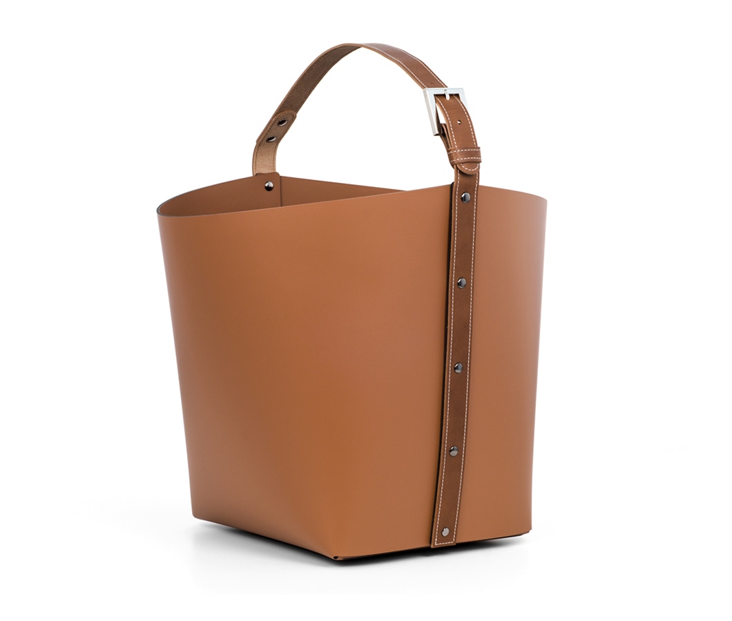 Pinetti, Ovo baskets, Large basket with handles, camel