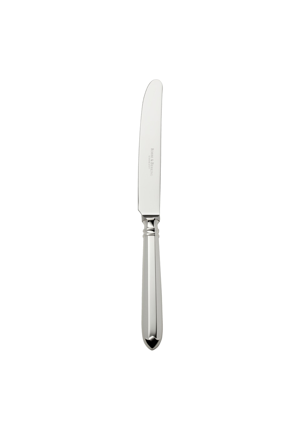 Robbe & Berking, Navette cutlery, sterling silver, Dessert knife