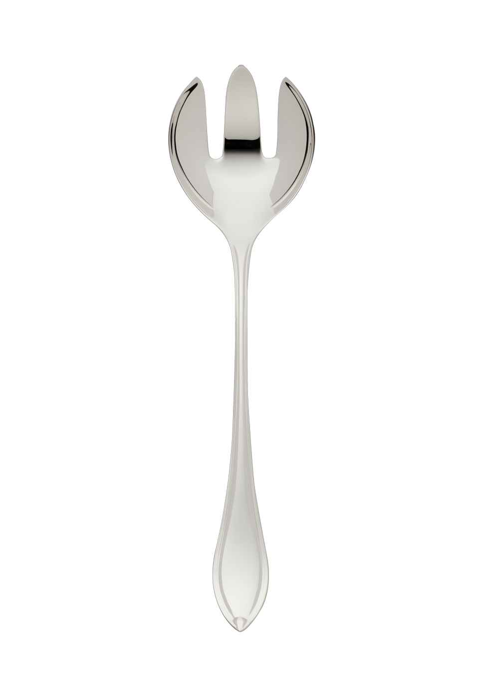 Robbe & Berking, Navette cutlery, sterling silver, Salad serving fork, large