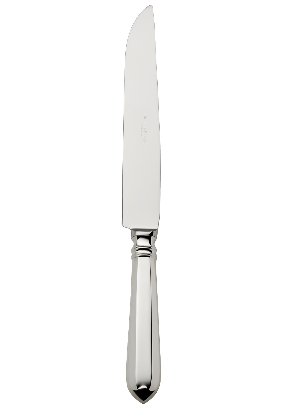 Robbe & Berking, Navette cutlery, silver plated, Carving knife