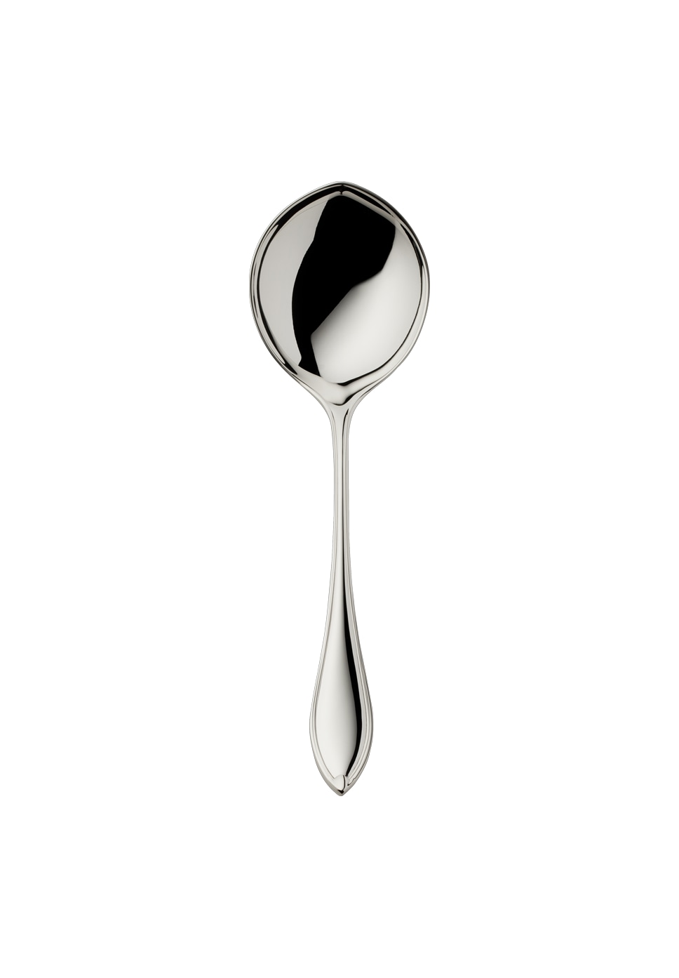 Robbe & Berking, Navette cutlery, silver plated, Salad serving spoon