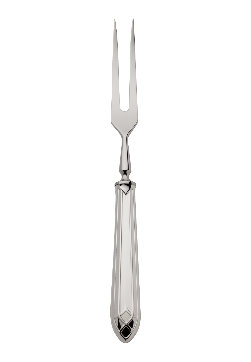 Robbe & Berking, Arcade cutlery, silver plated, Carving fork