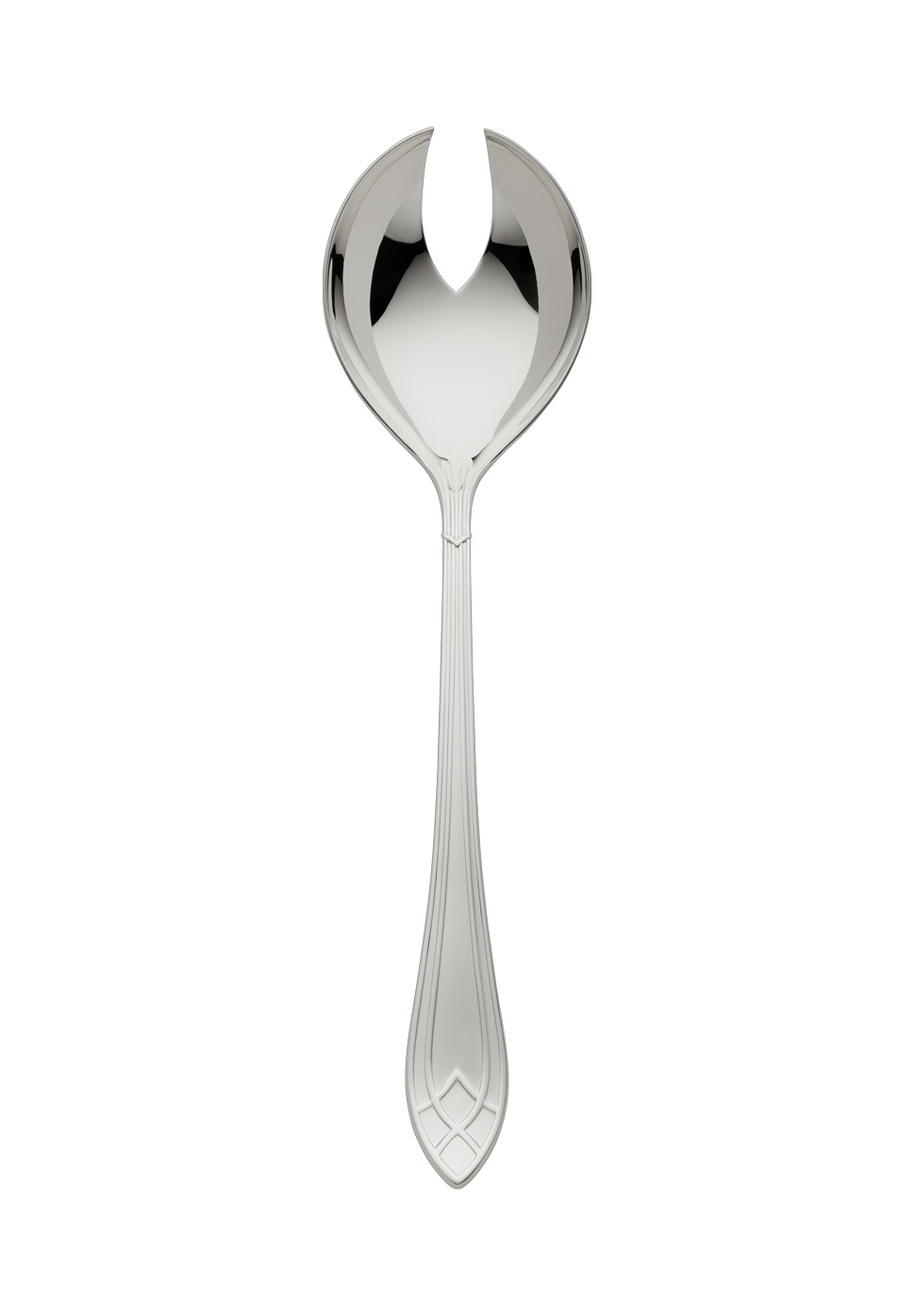 Robbe & Berking, Arcade cutlery, silver plated, Salad serving fork, large