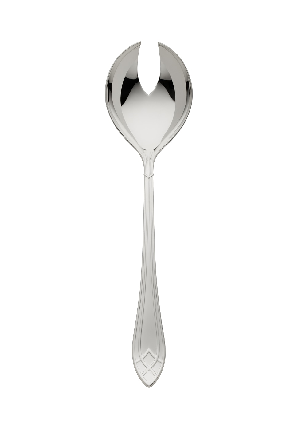Robbe & Berking, Arcade cutlery, silver plated, Salad serving fork, large