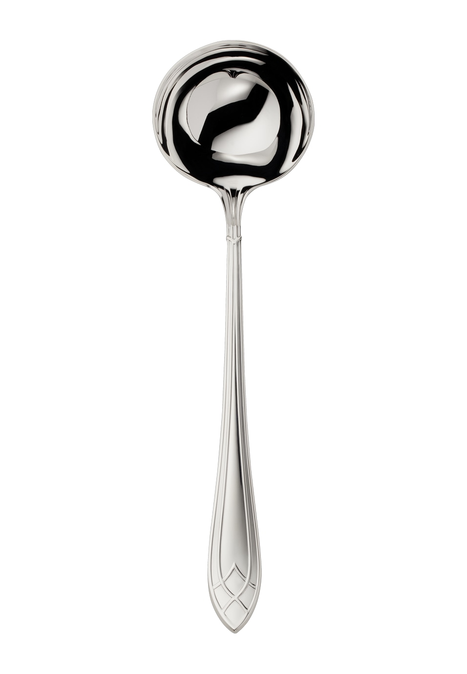Robbe & Berking, Arcade cutlery, silver plated, Soup ladle