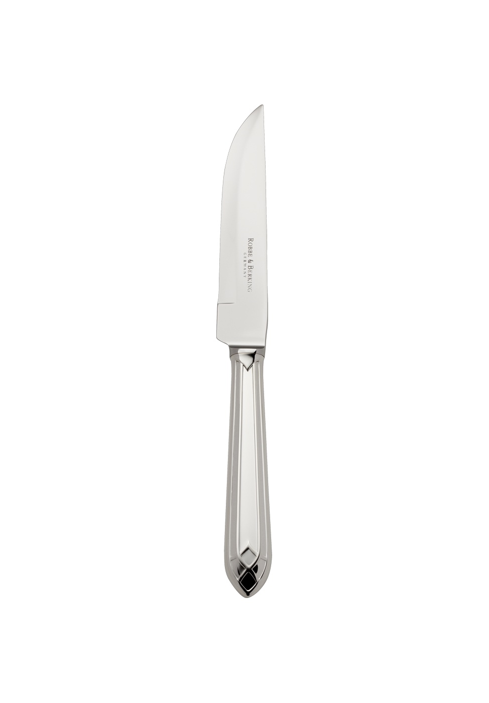Robbe & Berking, Arcade cutlery, silver plated, Steak knife
