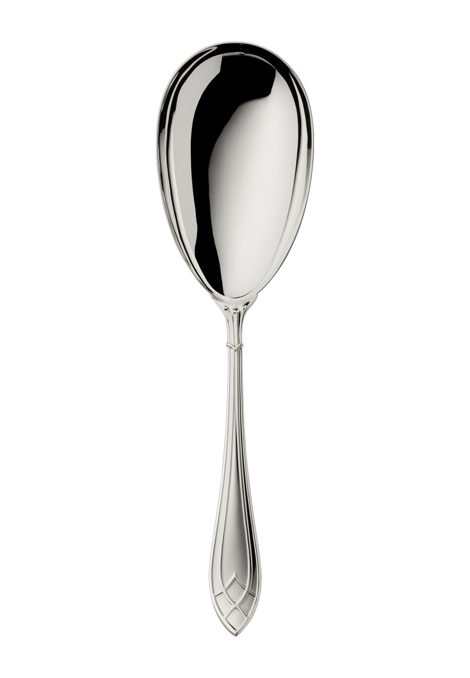 Robbe & Berking, Arcade cutlery, silver plated, Serving spoon