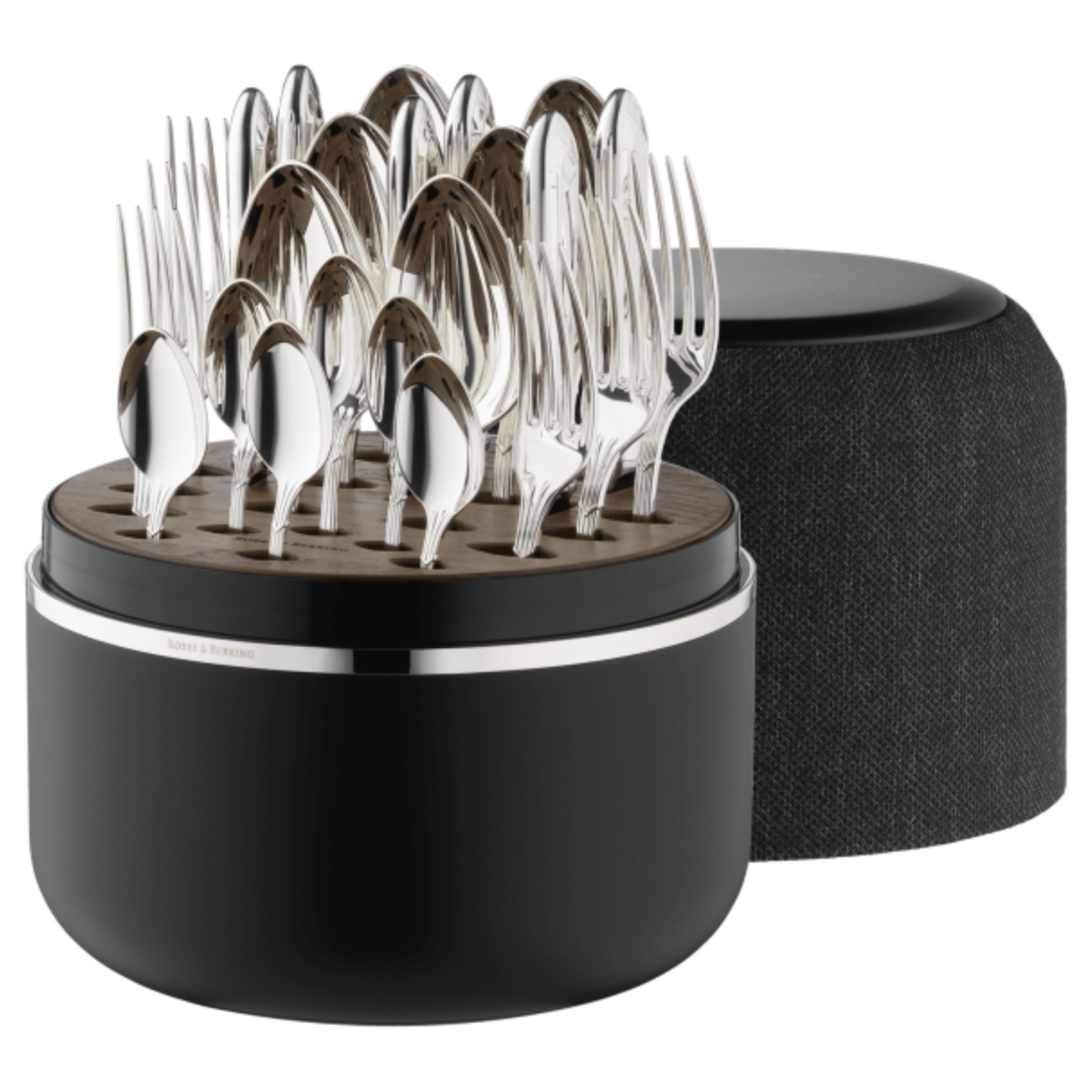 Robbe & Berking, Arcade cutlery, silver plated, 24-piece set