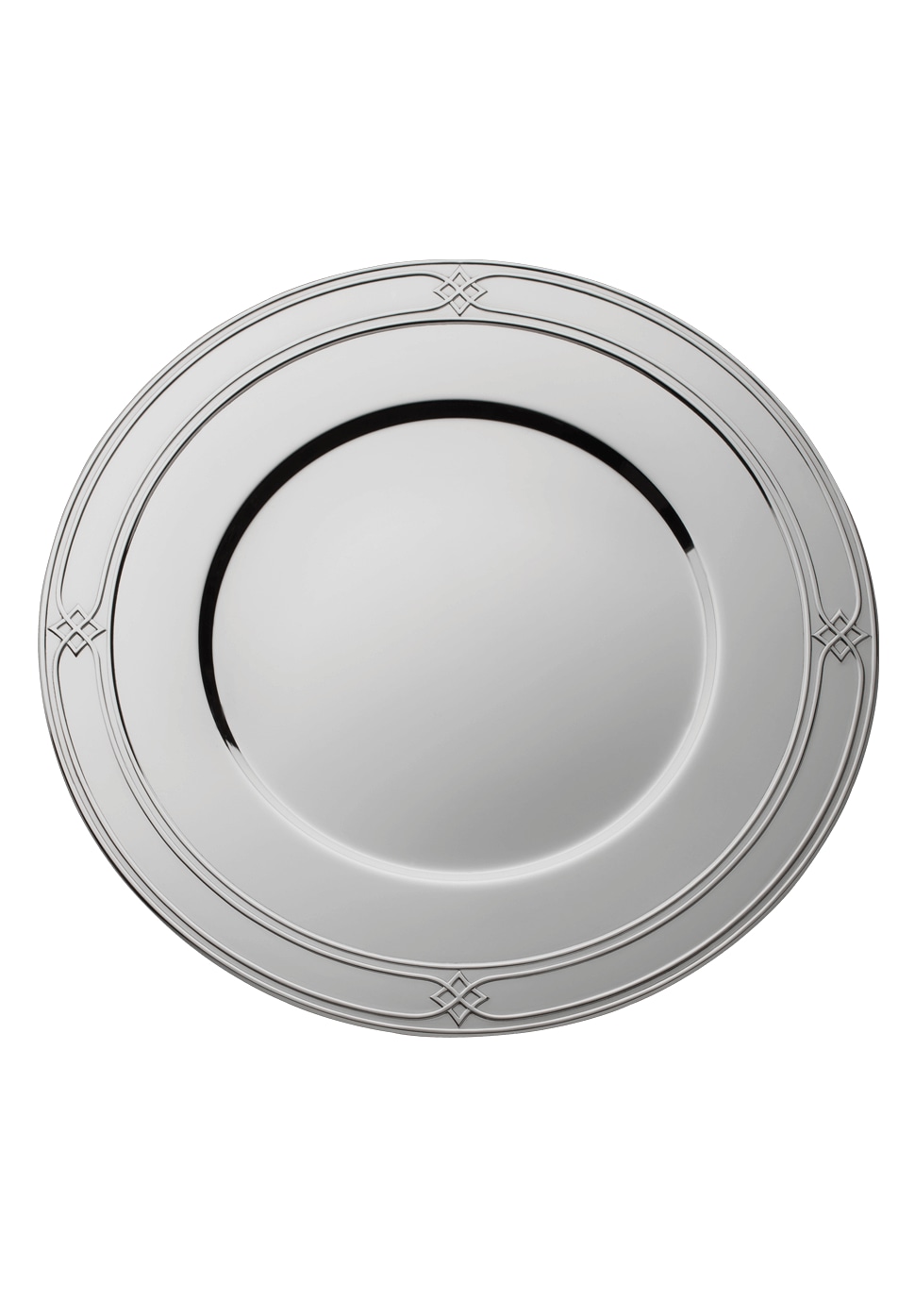 Robbe & Berking, Arcade cutlery, silver plated, Service plate