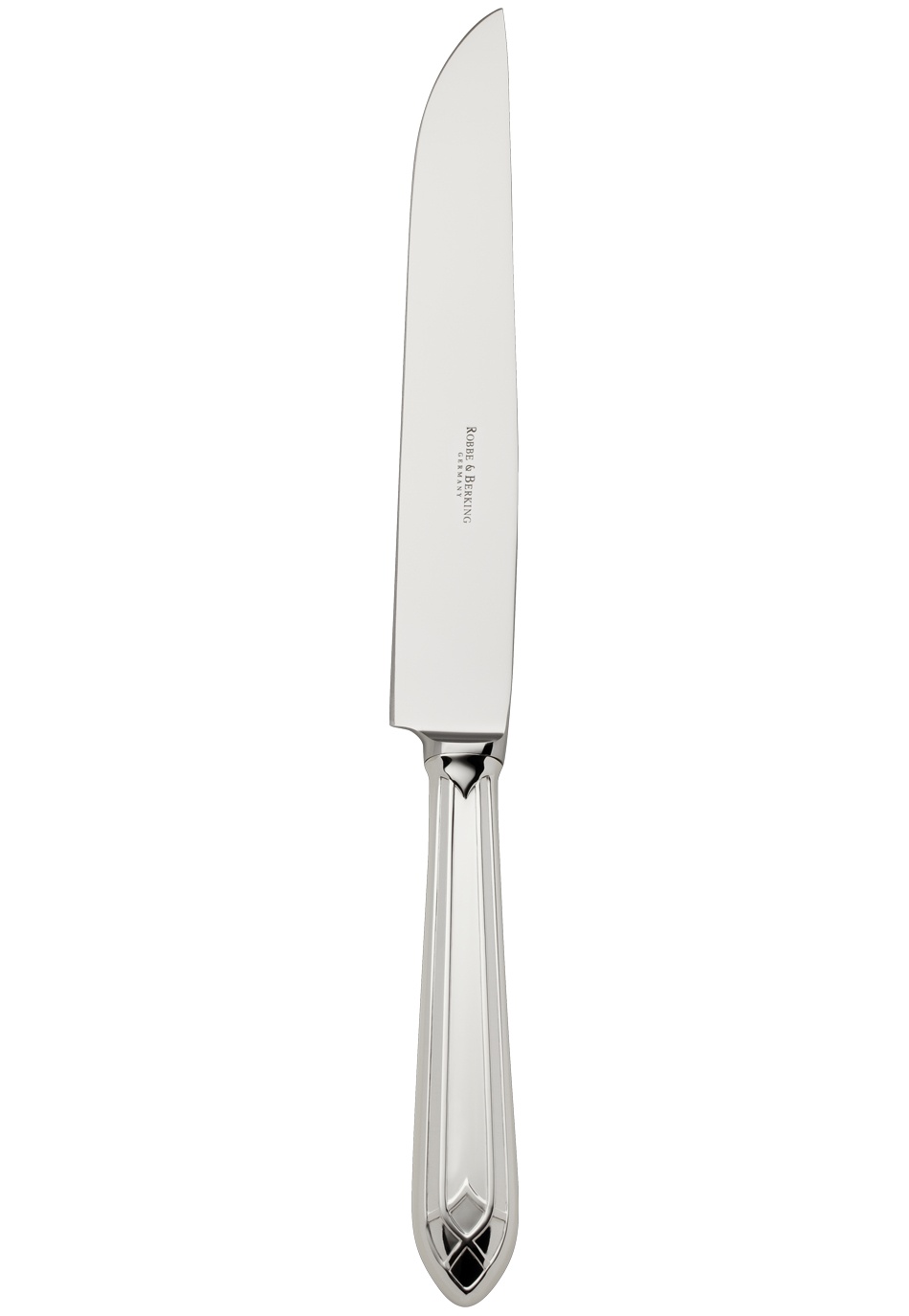 Robbe & Berking, Arcade cutlery, sterling silver, Carving knife