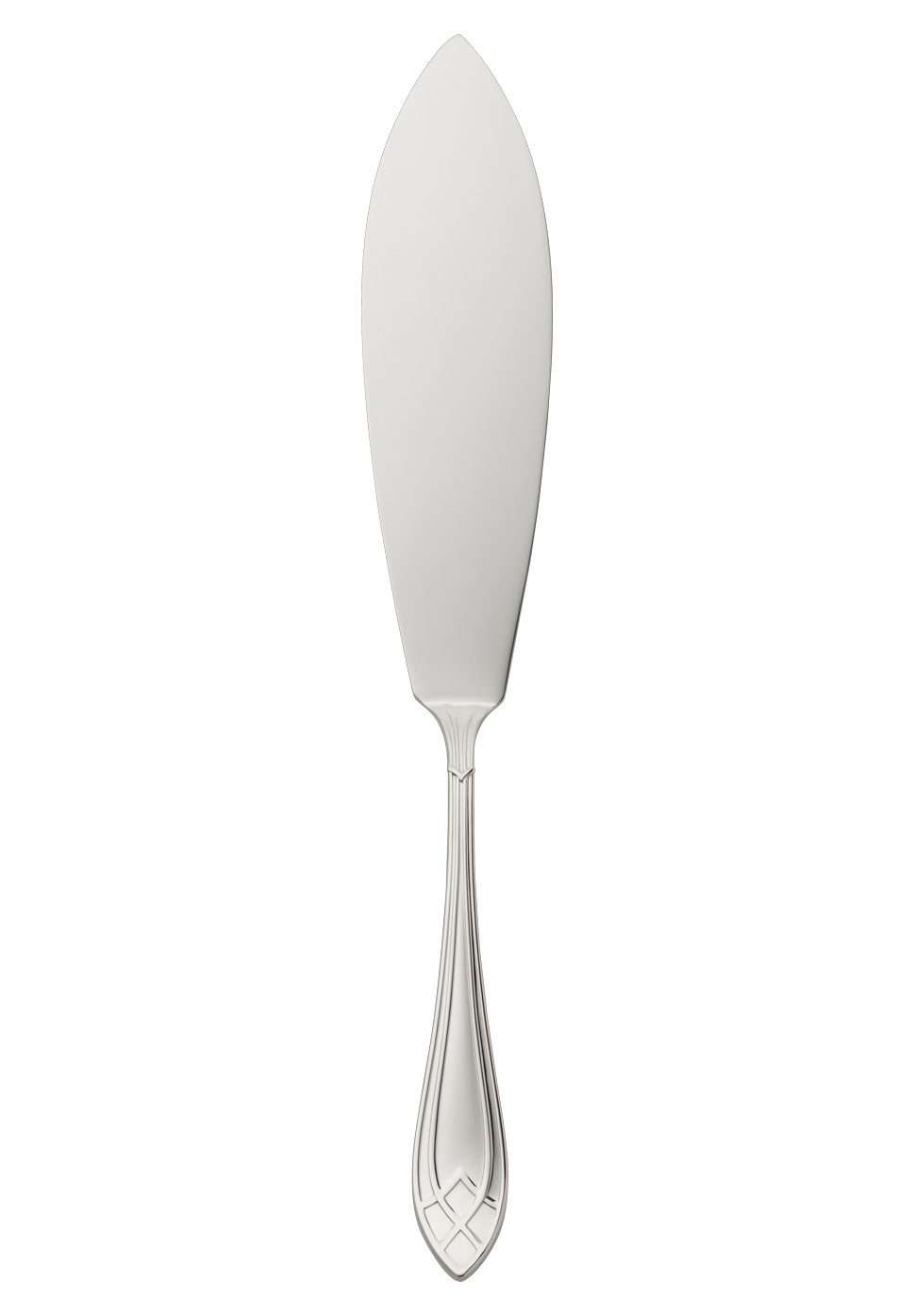 Robbe & Berking, Arcade cutlery, sterling silver, Fish serving knife