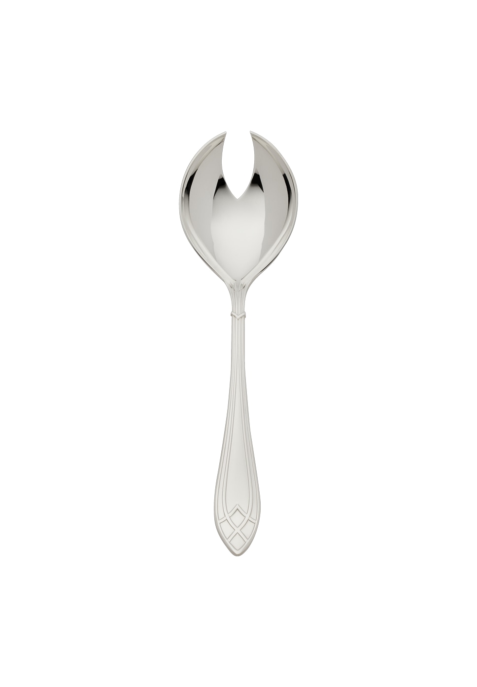 Robbe & Berking, Arcade cutlery, sterling silver, Salad serving fork