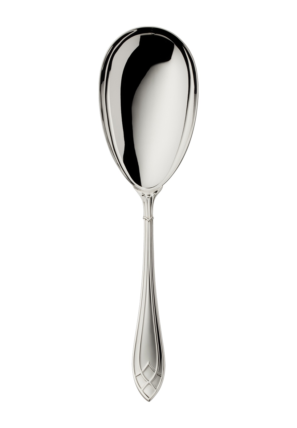 Robbe & Berking, Arcade cutlery, sterling silver, Serving spoon