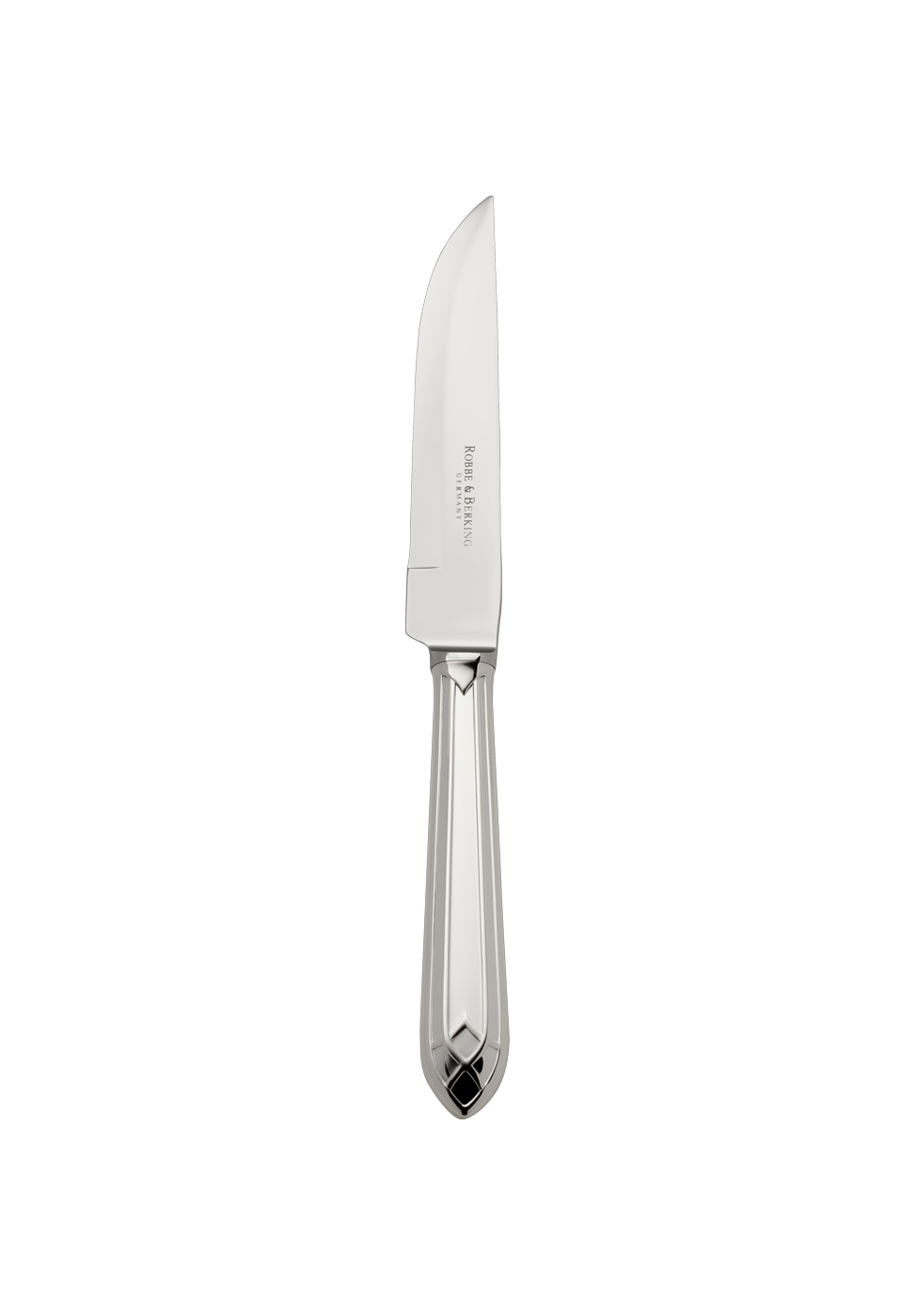Robbe & Berking, Arcade cutlery, sterling silver, Steak knife
