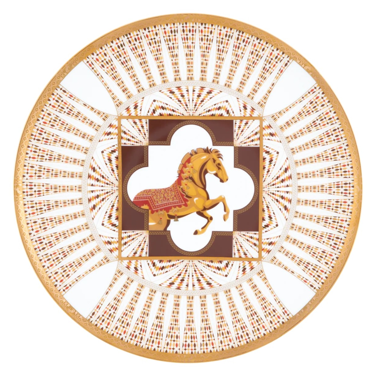 Haviland, Cavalier Royal, Presentation plate