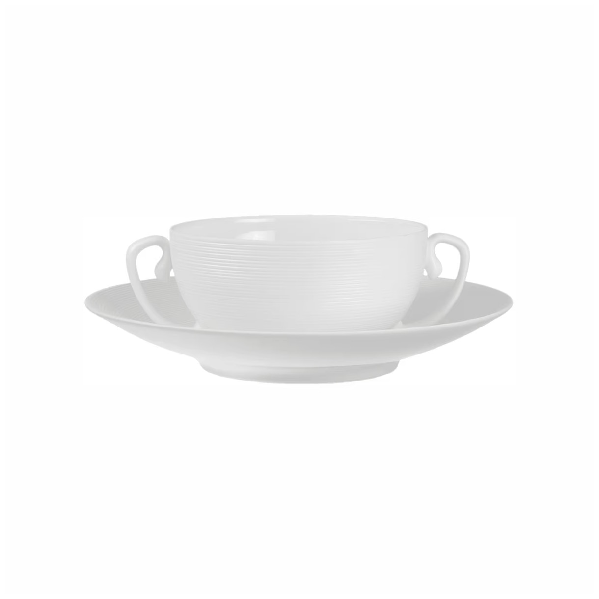 J.L Coquet, Hémisphère White Satin, Cream soup cup