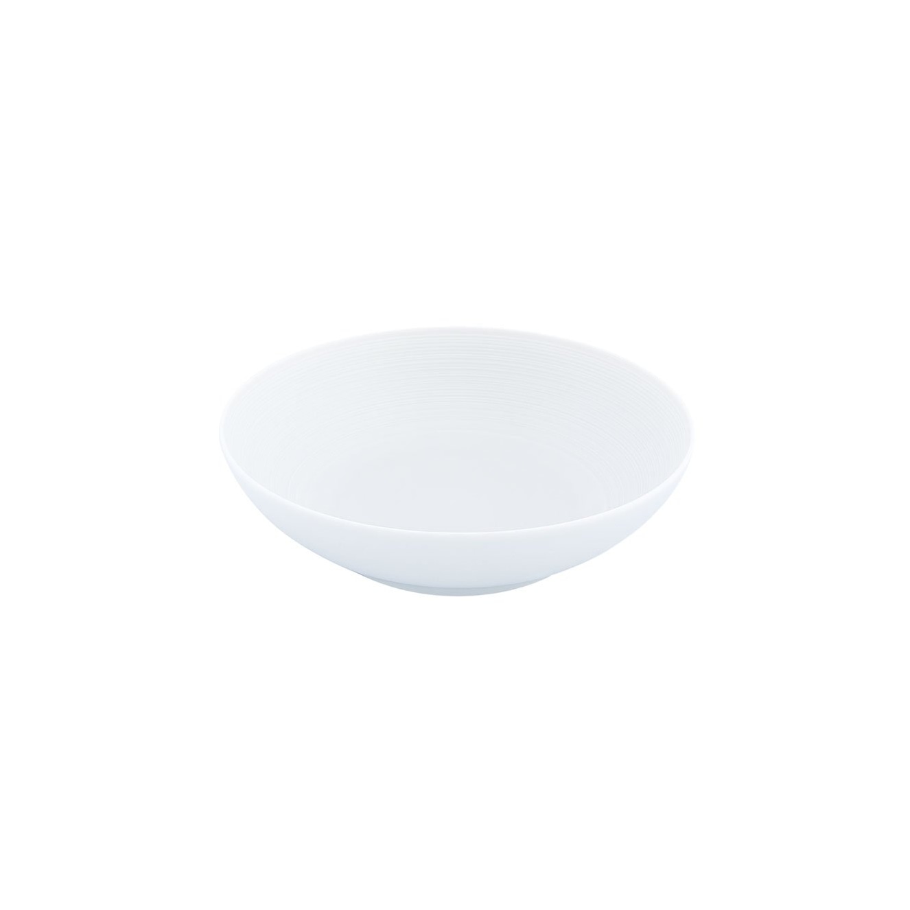 J.L Coquet, Hémisphère White Satin, Salad bowl, small