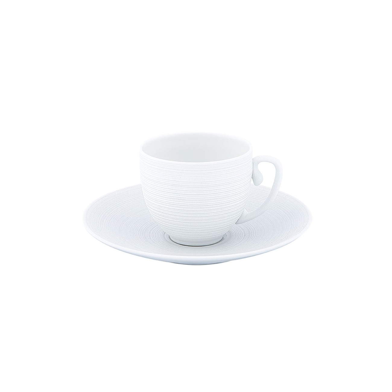 J.L Coquet, Hémisphère White Satin, Coffee cup, extra