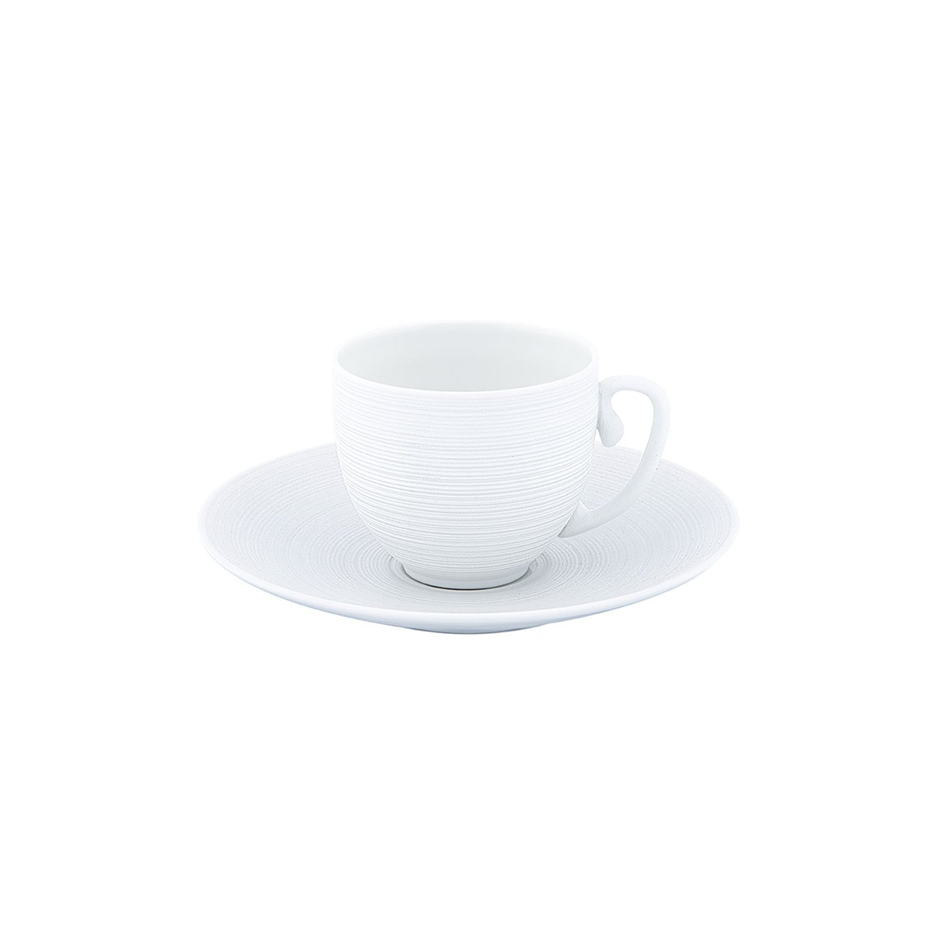 J.L Coquet, Hémisphère White Satin, Cappuccino cup