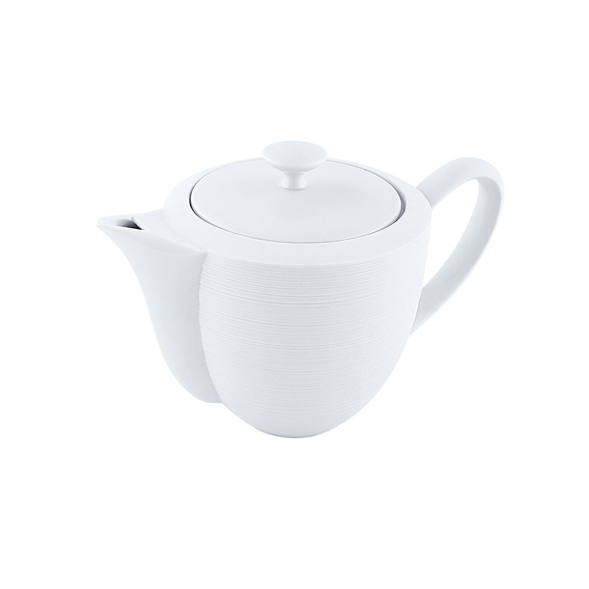 J.L Coquet, Hémisphère White Satin, Coffee pot, large