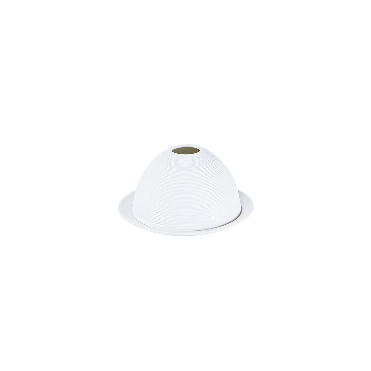 J.L Coquet, Hémisphère White Satin, Candle jar