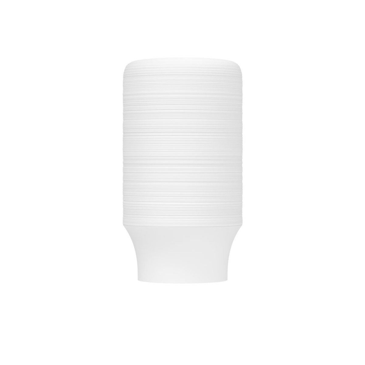 J.L Coquet, Hémisphère White Satin, Candle jar, large
