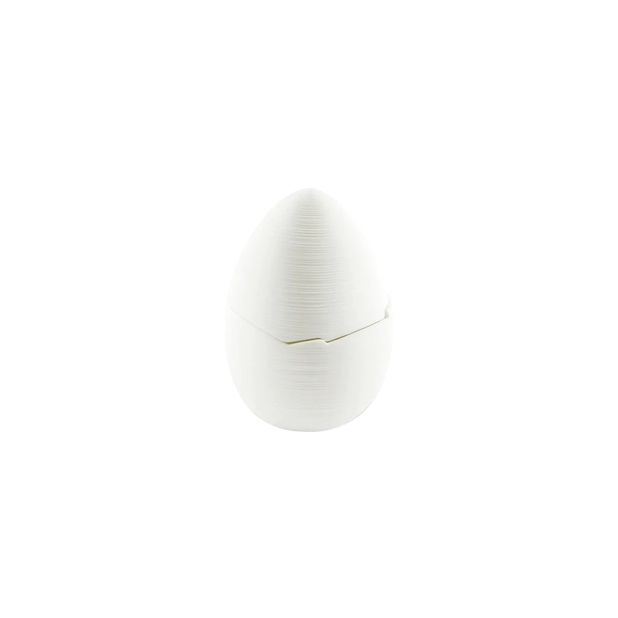 J.L Coquet, Hémisphère White Satin, broken egg
