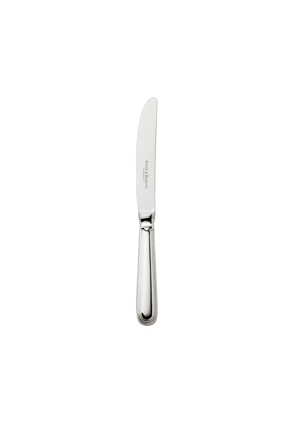 Robbe & Berking, Französisch-perl cutlery, silver plated, Cake knife / fruit knife