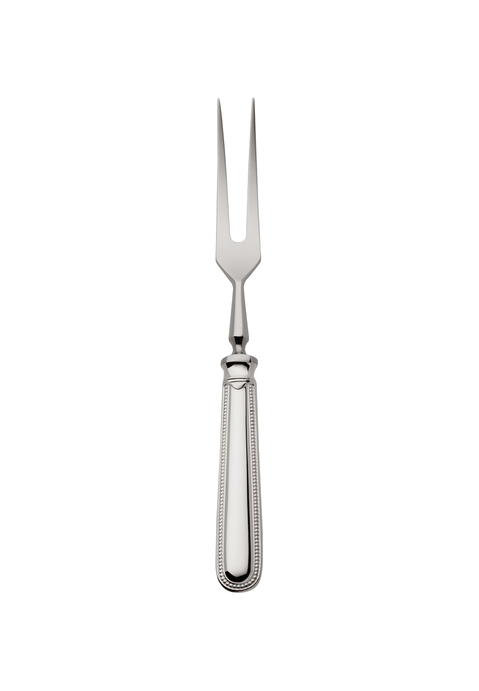 Robbe & Berking, Französisch-perl cutlery, sterling silver, Carving fork